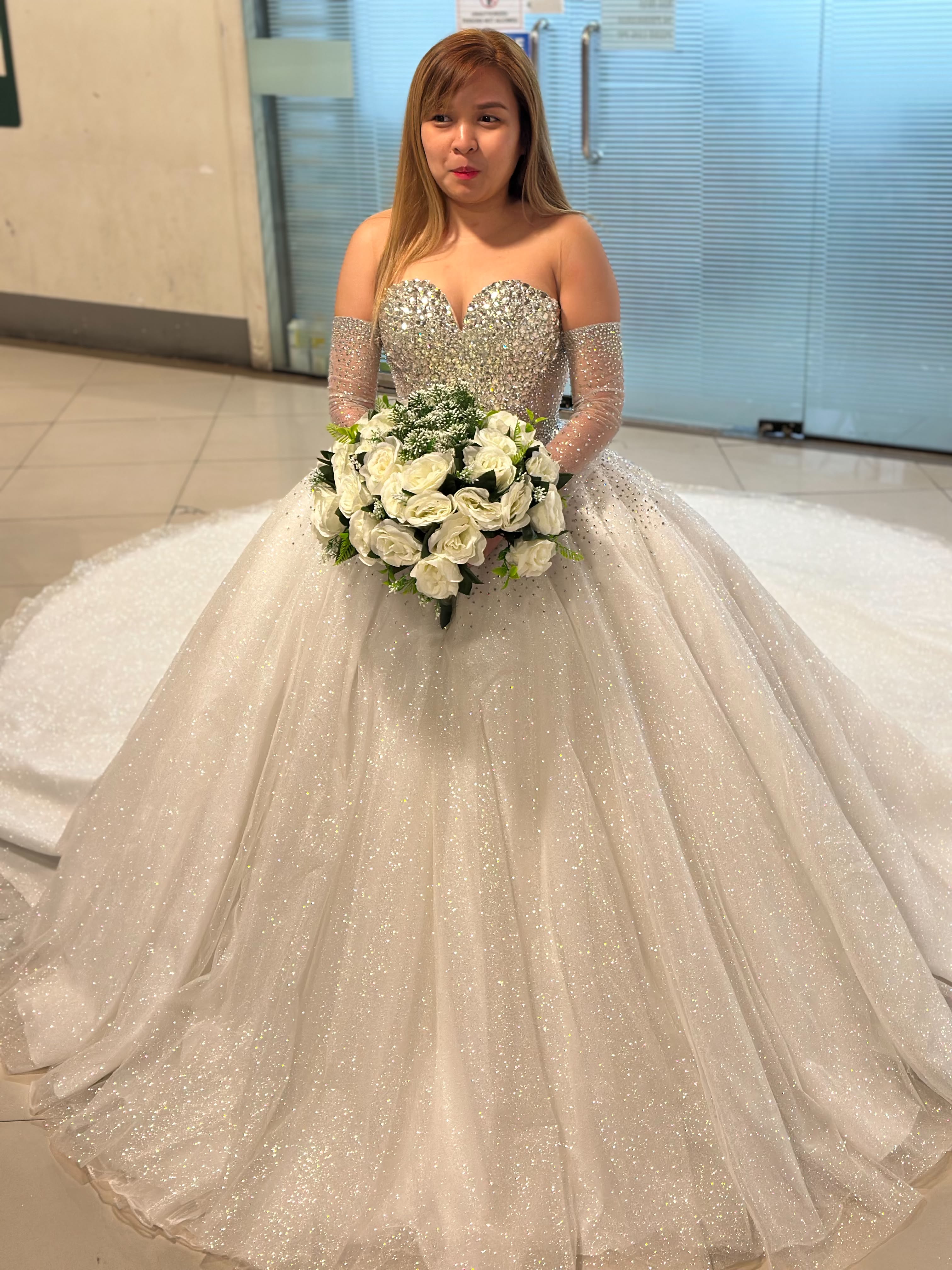 Princess Upgraded — Bridal Gown, size Medium-Semi Large