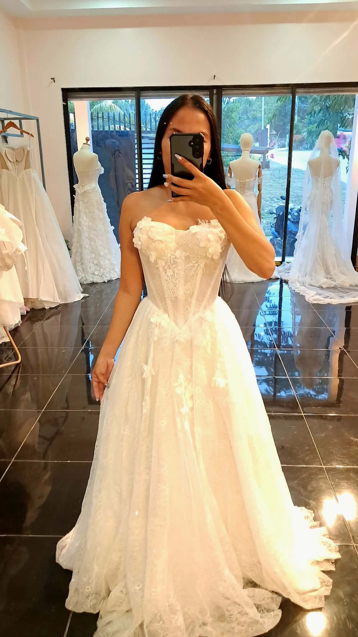 Aline corset — Bridal Gown, size Small